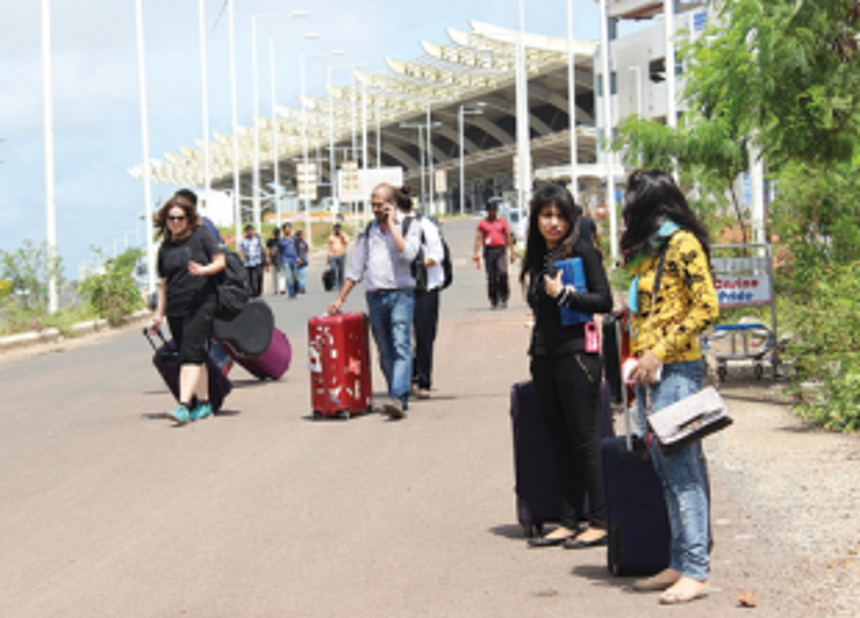 GOA’S WHEELS GRIND TO A HALT