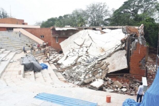 GOA’S ‘STAGE OF ART’ CRUMBLES