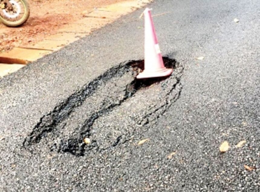 GOING, GOING, GONE: Panjim’s roads are caving IN, Govt apathy is coming OUT