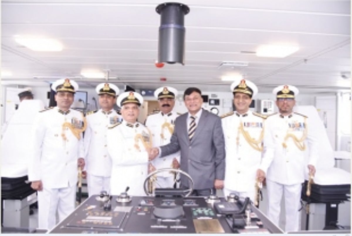GSL creates history, delivers sixth  Coast Guard ship ahead of time