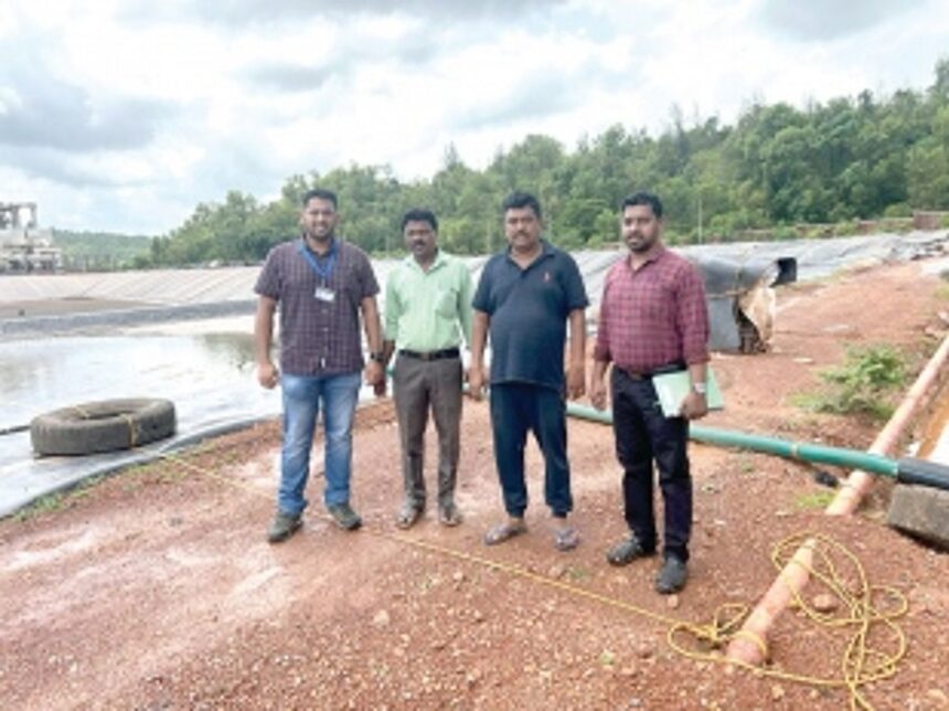 GSPCB team conducts site inspection of chemical water in nullah 1 GSPCB team conducts site inspection of chemical water in nullah