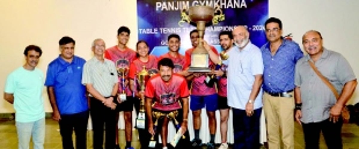 GTTTC Gladiators lift Angley’s Table Tennis Team C’ship