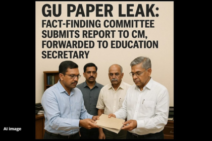 GU Paper Leak: Fact-Finding Committee Submits Report to CM, Forwarded to Education Secretary