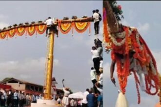 Gade festival of Shree Shantadurga Ballikarin is celebrated with great devotion
