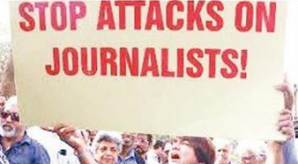 Gagged media, jailed journos