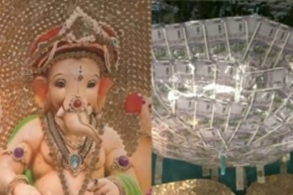 Ganesh Temple Decorated With Currency Notes Worth Over ₹ 2 Crore in BLR