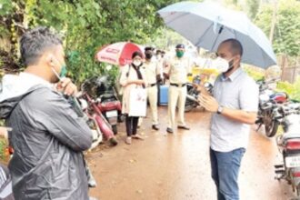 Ganganagar slum area in Mapusa cordoned off as mini-containment zone