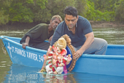 Ganpati Bappa Morya: 09 days Ganesh Visarjan across Goa