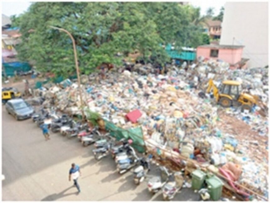 Garbage dump in Margao upsets residents