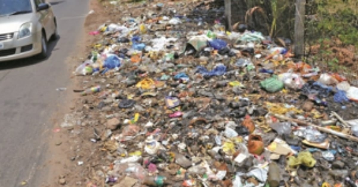 Garbage menace in State
