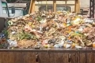 Garbage piles up in Vasco as earthmovers break down