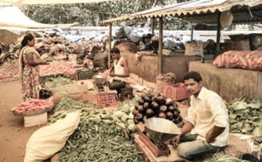 Garbage stink hits Canacona weekly market