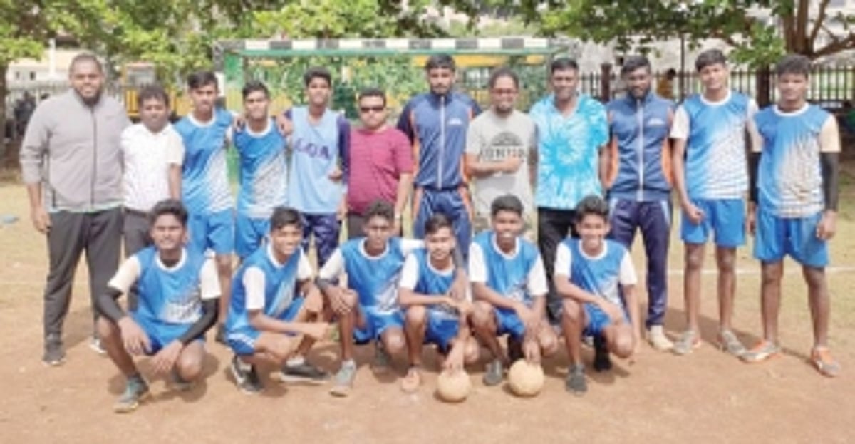 Gauncar HSS South Goa handball champs