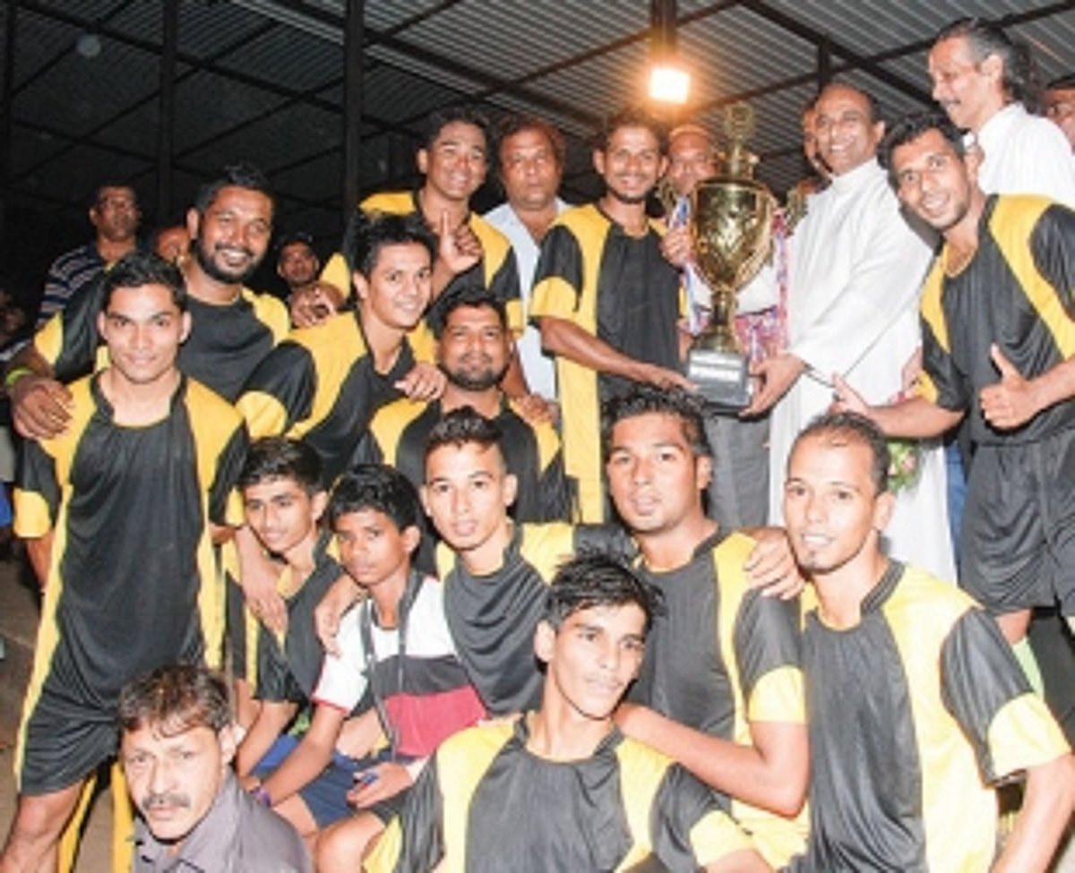 Gaura Vaddo United champs
