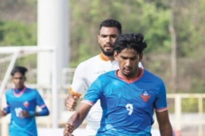 Gaurs put five past hapless Madhya Bharat