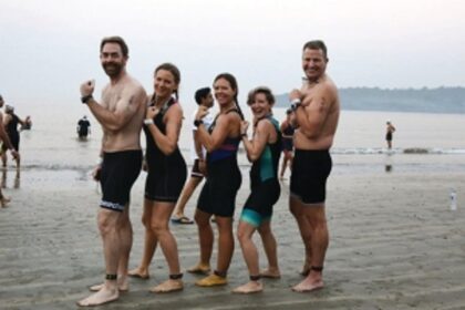 Gearing up for the Goa Triathlon
