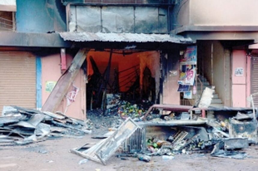General store at Agassaim gutted; loss of goods pegged at Rs 80 lakh