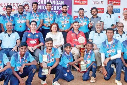 Geno Dragons clinch Sarsangan
Junior Cricket Series