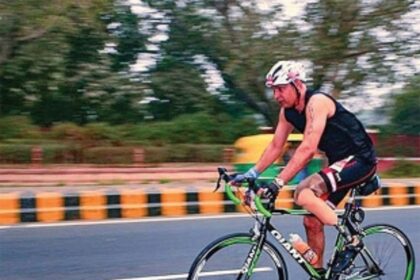 Getting set for the Goa Triathlon