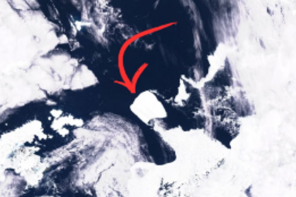 Giant Antarctic Iceberg A23a, Three Times the Size of NYC, Breaks Decades-Long Stagnation