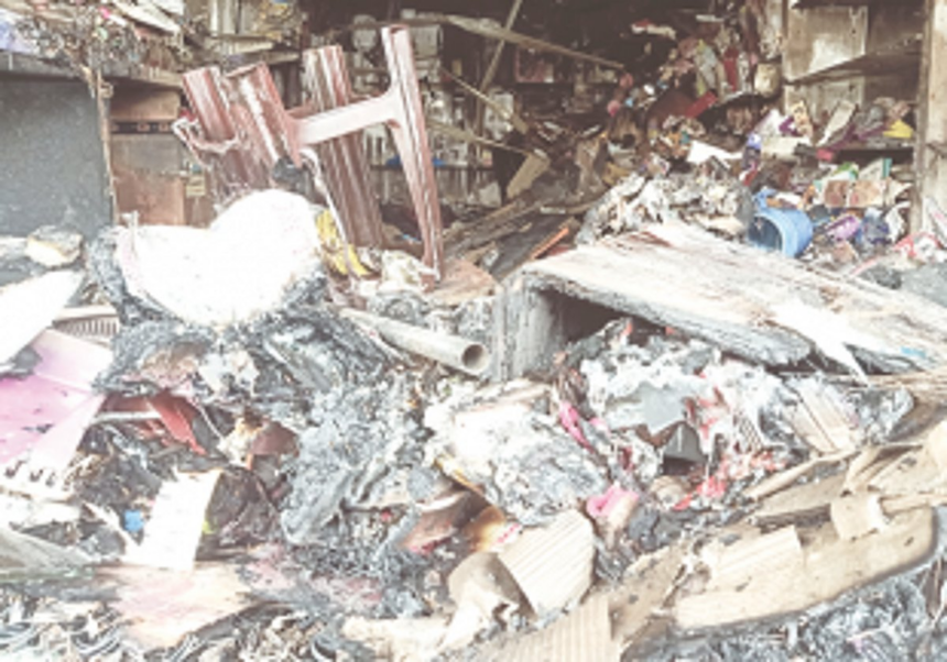 Gift shop gutted at Quepem;  owner pegs loss at Rs 4.5 lakh