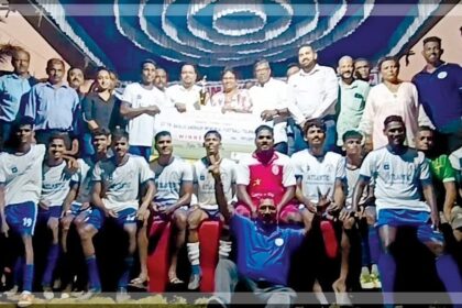 Gilbert guides Curtorim Gym to
clinch Fr Basilio Memorial Trophy