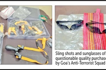 Goa ATS Slammed for Buying ₹1,800 Slingshots Worth ₹249; Procurement Sparks Mockery and Political Outcry