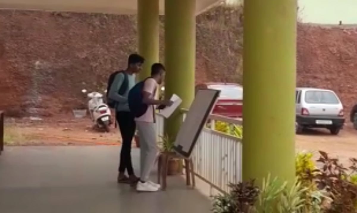 Goa Board Class 12 exams in Goa began on Wednesday