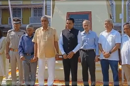 Goa CM Announces Programs at Dayanand Bandodkar Samadhi, Renovation Underway at Miramar