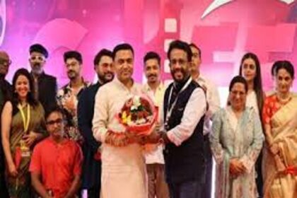 Goa CM Pramod Sawant inaugurates 14th Goa Marathi Film Festival in Panaji