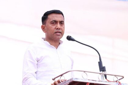Goa CM Pramod Sawant lays foundation stone for new government office complex in Bicholim