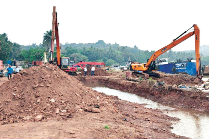 Goa Captain of Ports Begins Restoration of Illegally Reclaimed Land at Chicalim Bay