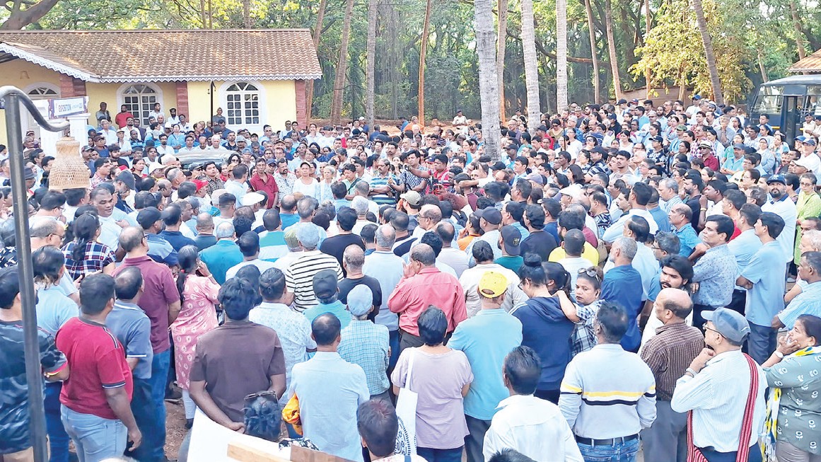 Goa Citizens Protest Against Proposed Mall Near Basilica of Bom Jesus, Demand Halt to Construction