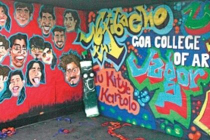 Goa College of Arts display at IFFI 2018