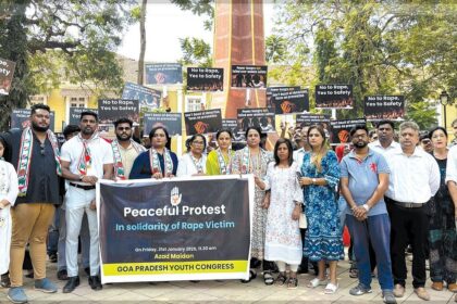 Goa Congress Protests Government Inaction on Women's Safety Amid Rising Crimes