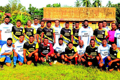 Goa Diocesan Priests win Vocation
Sunday football match at Tilamol