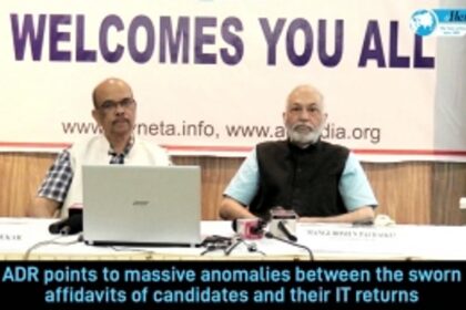 Goa Elections 2022: ADR points to massive anomalies between the sworn affidavits of candidates and their IT returns