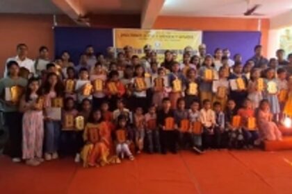 Goa Fire and Emergency Services Celebrate Annual Raising Day with Educational Recognition for Firefighters' Children