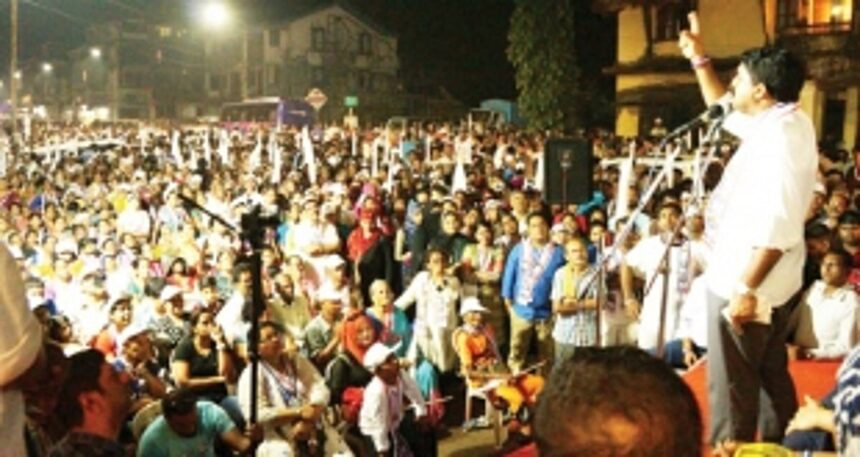 Goa Forward holds march in Margao 1 Goa Forward holds march in Margao