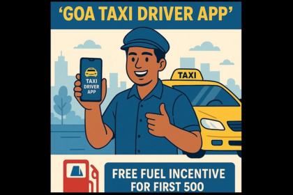 Goa Government Launches 'Goa Taxi Driver App'; Free Fuel Incentive for First 500 Active Drivers