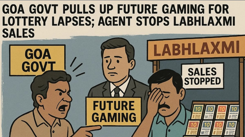 Goa Govt Pulls Up Future Gaming for Lottery Lapses; Agent Stops Labhlaxmi Sales