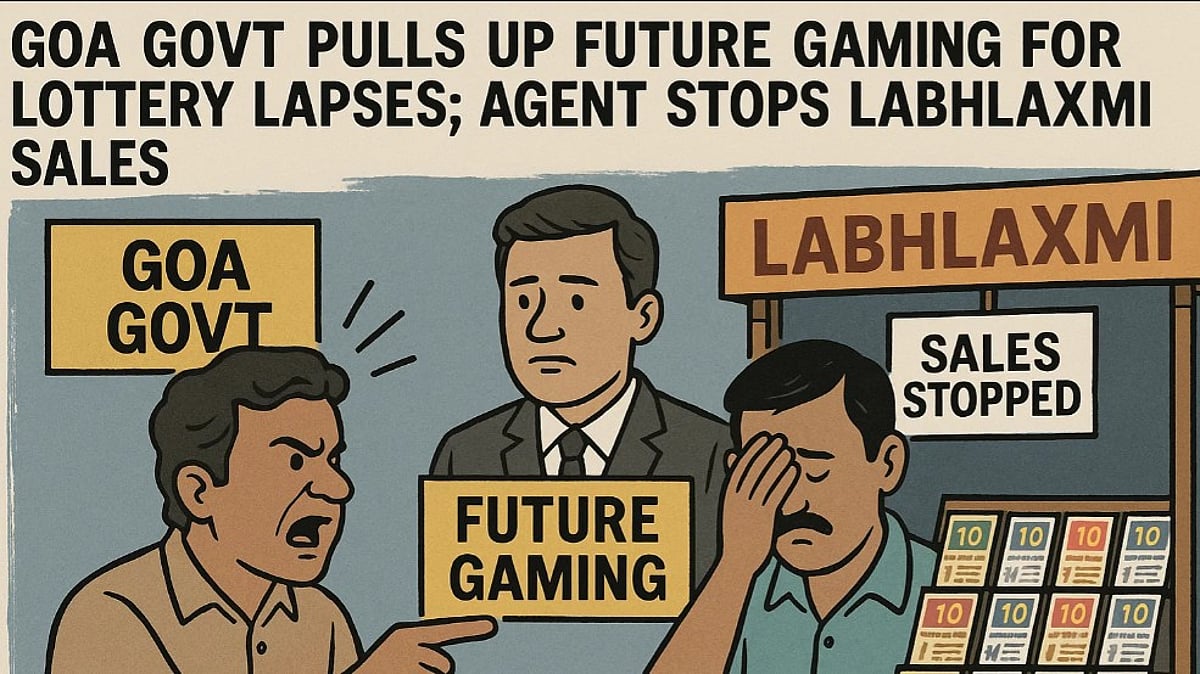 Goa Govt Pulls Up Future Gaming for Lottery Lapses; Agent Stops Labhlaxmi Sales