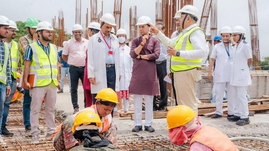 Goa Health Minister Inspects Tertiary Cancer Care Centre, Plans Expansion with Two Additional Floors 1 Goa Health Minister Inspects Tertiary Cancer Care Centre, Plans Expansion with Two Additional Floors