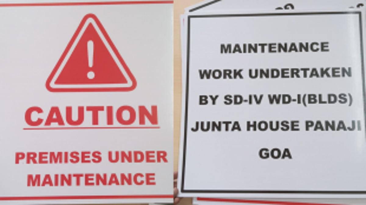 Goa Human Rights Commission hears complaints regarding dilapidated condition of the Social Welfare office