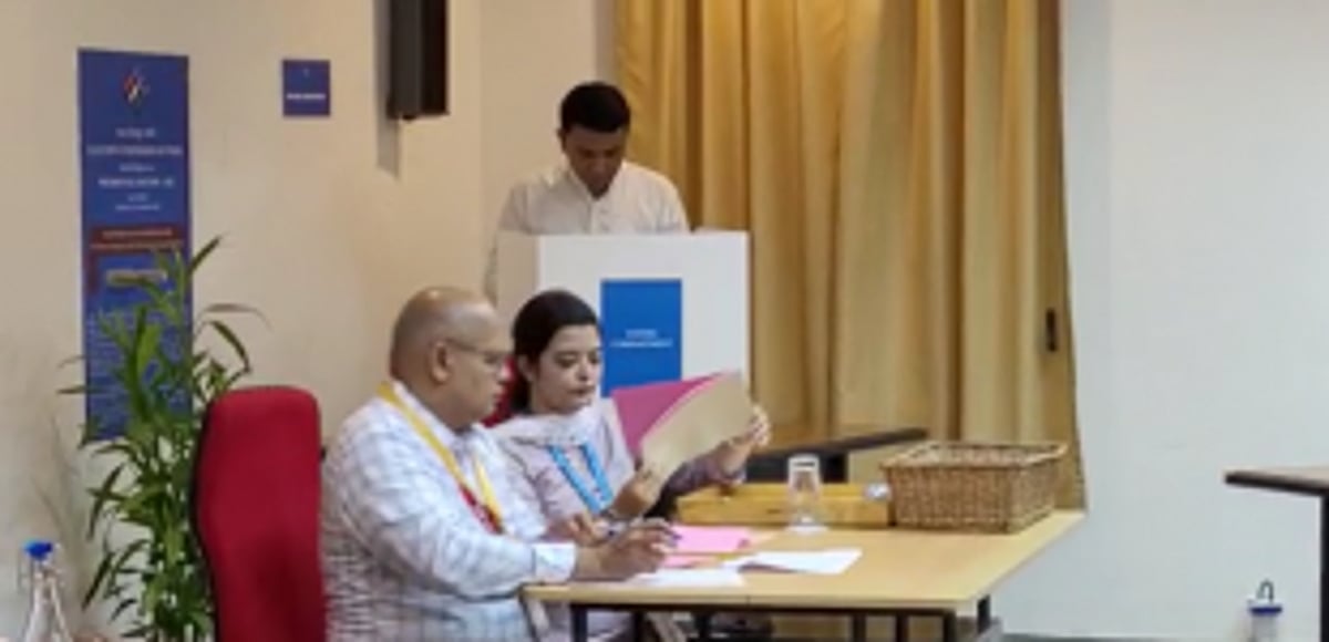 Goa MLAs vote in the India Presidential Elections 2022