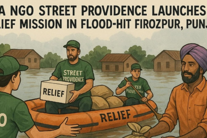 Goa NGO Street Providence Launches Relief Mission in Flood-Hit Firozpur, Punjab