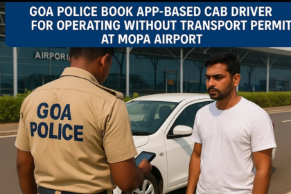 Goa Police Book App-Based Cab Driver for Operating Without Transport Permit at Mopa Airport