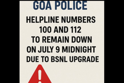 Goa Police Helpline Numbers 100 and 112 to Remain Down on July 9 Midnight Due to BSNL Upgrade
