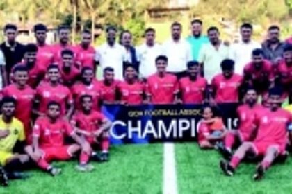 Goa Police crowned GFA Div I League champs