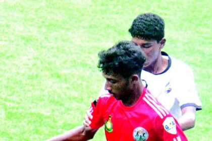 Goa Police fire three goals
past Panjim Footballers